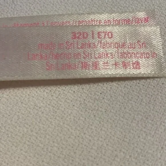 PINK Victoria's Secret size 32D "wear everywhere push-up" underwire bra - Picture 5 of 7